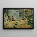 Au soleil - Akseli Gallen-Kallela — framed artwork on a wall