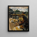 Pasture - Akseli Gallen-Kallela — framed artwork on a wall