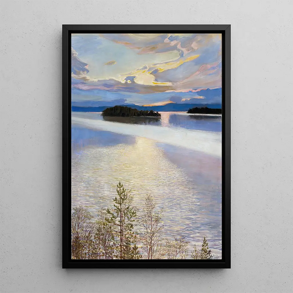 Reproduction of the painting View of the Lake - Akseli Gallen-Kallela
