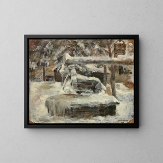 Lumineux Pihamaa - Akseli Gallen-Kallela — framed artwork on a wall