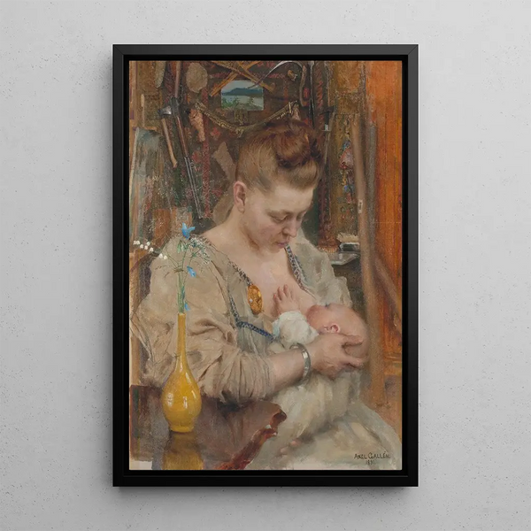 Reproduction of the painting Madone - Akseli Gallen-Kallela