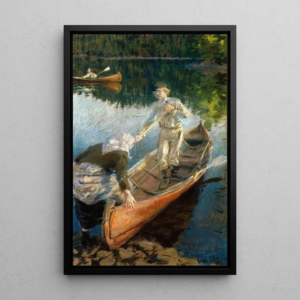 Reproduction of the painting Night of Saint John - Akseli Gallen-Kallela