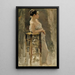 Reproduction of the painting Study of a Model - Akseli Gallen-Kallela
