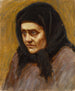 La Femme au foulard noir - Akseli Gallen-Kallela — artwork view