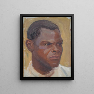 Nekamia - Akseli Gallen-Kallela — framed artwork on a wall