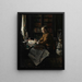 Portrait of Dr. Herman Frithiof Antell - Akseli Gallen-Kallela — framed artwork on a wall