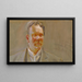 Portrait painting of Professor E. N. Setl - Akseli Gallen-Kallela — framed artwork on a wall