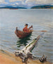 Rameur sur le lac - Akseli Gallen-Kallela — artwork view
