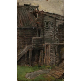 The rune singer, Pahkomin house in Akonlahti - Akseli Gallen-Kallela — artwork view