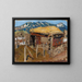 Shelter in the Taos Mountains - Akseli Gallen-Kallela — framed artwork on a wall