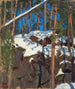 Spring Sun and Konginkangas - Akseli Gallen-Kallela — artwork view