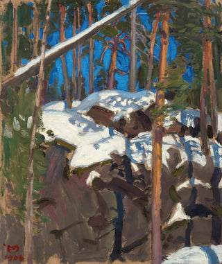 Spring Sun and Konginkangas - Akseli Gallen-Kallela — artwork view