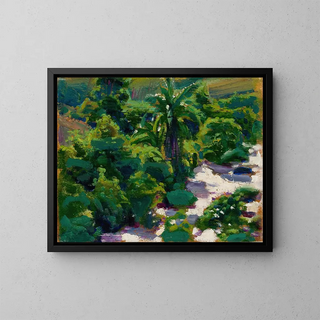 River Tana - Akseli Gallen-Kallela — framed artwork on a wall