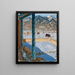 Maison Taos au soleil - Akseli Gallen-Kallela — framed artwork on a wall