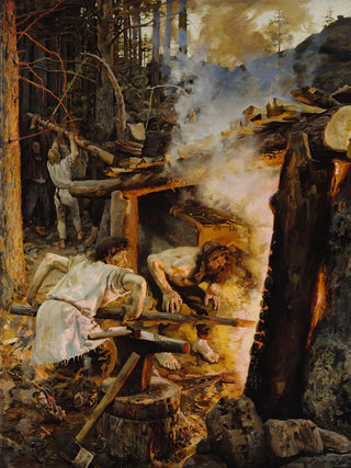 La Forge du Sampo - Akseli Gallen-Kallela — artwork view