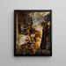 La Forge du Sampo - Akseli Gallen-Kallela — framed artwork on a wall