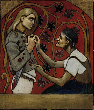 The Fratricide - Akseli Gallen-Kallela — artwork view