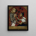 The Fratricide - Akseli Gallen-Kallela — framed artwork on a wall