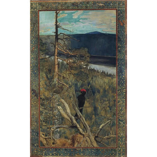 The Great Black Peak - Akseli Gallen-Kallela — artwork view