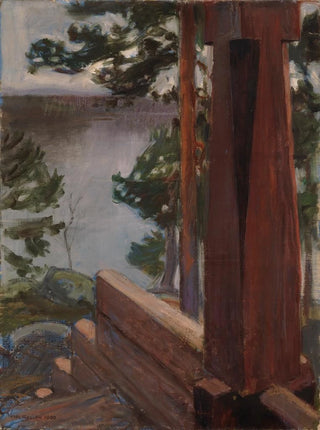 The Porch of Kalela - Akseli Gallen-Kallela — artwork view