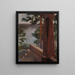 The Porch of Kalela - Akseli Gallen-Kallela — framed artwork on a wall