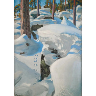 The Lynx's Lair - Akseli Gallen-Kallela — artwork view