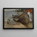 The Mourning Boat - Akseli Gallen-Kallela — framed artwork on a wall