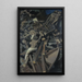 L'enlèvement de Sampo - Akseli Gallen-Kallela — framed artwork on a wall