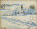 Winter Landscape Painting - Akseli Gallen-Kallela — artwork view