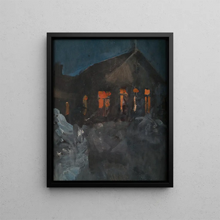 Ymaisema de Malmi - Akseli Gallen-Kallela — framed artwork on a wall