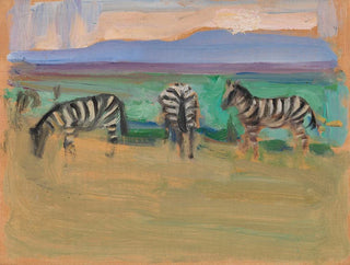 Zebras - Akseli Gallen-Kallela — artwork view
