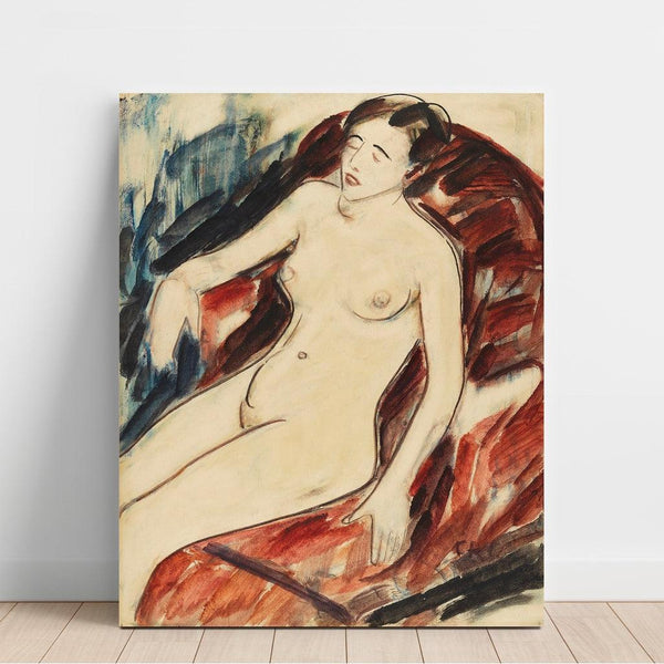 Reproduction of the painting Akt - Christian Rohlfs