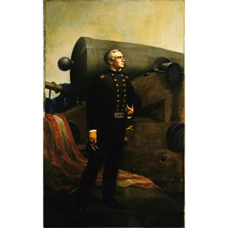 Alban Jasper Conant - The First Gun at Fort Sumter Major Robert Anderson.webp