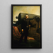 The first cannon shot at Fort Sumter, Major Robert Anderson - Alban Jasper Conant — framed artwork on a wall