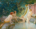 Jeunes baigneurs dans une fontaine - Albert-Auguste Fourié — artwork view