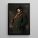 Portrait of Adrien Demont - Albert Alphonse Dawant — framed artwork on a wall
