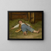 Boy sleeping in the hay - Albert Anker — framed artwork on a wall