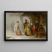 The Baptism - Albert Anker — framed artwork on a wall