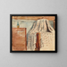 Interior bedroom painting - Albert Anker — framed artwork on a wall