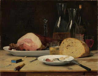 Nature morte excessive - Albert Anker — artwork view