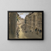 La rue de la Justice à Berne - Albert Anker — framed artwork on a wall