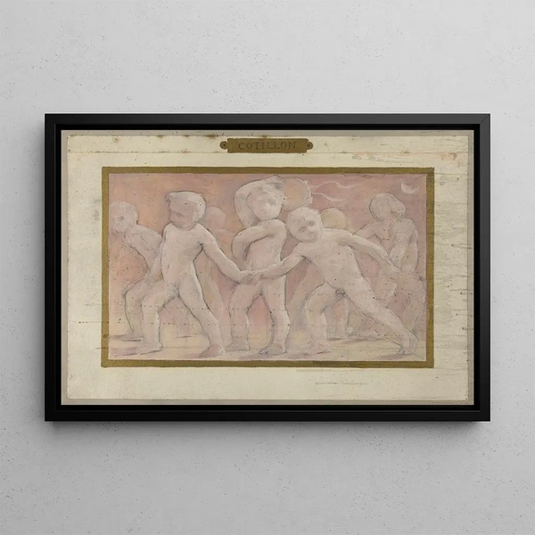 Cotillons - Albert Aublet — framed artwork on a wall
