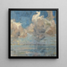 Clouds above the sea - Albert Baertsoen — framed artwork on a wall
