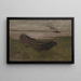 L'Escaut Painting at Doel - Albert Baertsoen — framed artwork on a wall