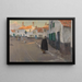 Place en Flandre - Albert Baertsoen — framed artwork on a wall