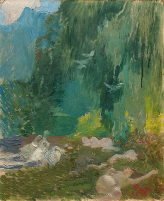 La Sieste - Albert Besnard — artwork view