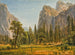 Bridalveil Falls, Yosemite Valley, California - Albert Bierstadt — artwork view
