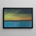Study of Clouds with Sunset - Albert Bierstadt — framed artwork on a wall