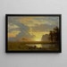 Parc Estes, Colorado - Albert Bierstadt — framed artwork on a wall