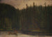Indian hunters in canoe - Albert Bierstadt — artwork view